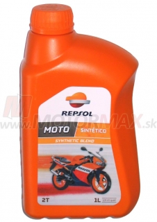 Repsol Moto Sintetico 2T, 1L