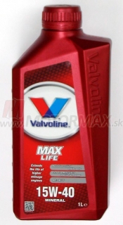 Valvoline MaxLife 15W-40, 1L