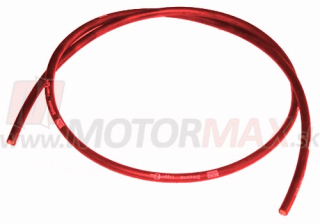 7 mm zapaľovací kábel - červený (1 m)