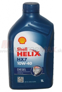 SHELL Helix HX7 Diesel 10W-40, 1L
