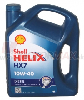SHELL Helix HX7 Diesel 10W-40, 4L