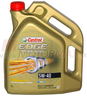 Castrol Edge Turbo Diesel 5W-40, 5L