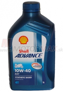 Shell Advance AX7 10W-40 1L