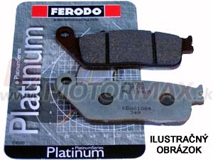 Brzdové doštičky Ferodo FDB864 - FZR 1000, YZF 750, Daytona 900