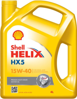 SHELL Helix HX5 15W-40, 4L